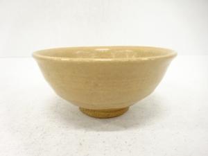 赤膚山焼　小川二楽造　茶碗(保護箱付)